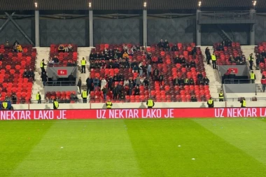 ALBANCE DOČEKAO PAKAO U LESKOVCU: Pogledajte vatrenu dobrodošlicu za ljutog rivala Srbije! (VIDEO)