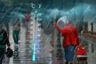 STIŽE NOVA TURA OBLAKA U SRBIJU! Kiša danas u OVIM krajevima, aktiviran žuti meteoalarm!