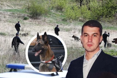 OVAKO JE PAS-TRAGAČ REAGOVAO TRI PUTA! Crvena zemlja na gumama: Svi detalji potrage za NESTALIM FARMACEUTOM iz Niša!