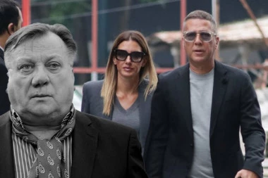 OVE SLIKE POKOJNOG HALIDA BEŠLIĆA NE MOŽE DA IZBRIŠE IZ SEĆANJA: Željko Joksimović neprepoznatljiv na komemoraciji, Jovana se ne odvaja od njega! (VIDEO)