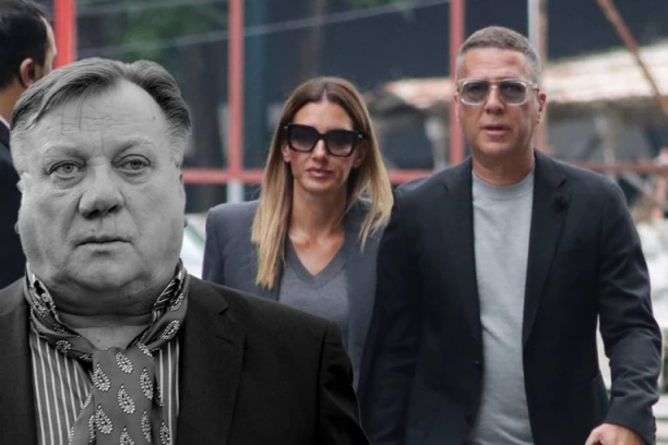 OVE SLIKE POKOJNOG HALIDA BEŠLIĆA NE MOŽE DA IZBRIŠE IZ SEĆANJA: Željko Joksimović neprepoznatljiv na komemoraciji, Jovana se ne odvaja od njega! (VIDEO)