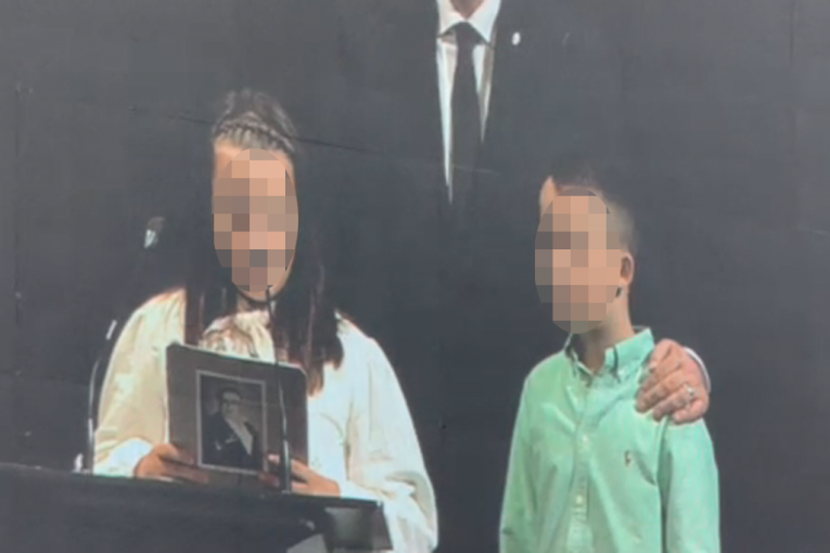 Porodica Halida Bešlića na komemoraciji