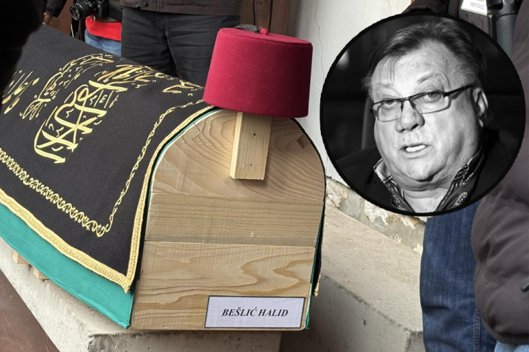 Halid Bešlić sahrana