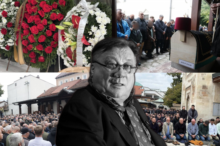 Halid Bešlić sahrana