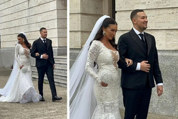 UROŠ ŽIVKOVIĆ SE ŽENI I KRSTI SINA! Svi gledaju u lepu mladu - ne skida osmeh s lica!