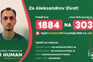 BORBA ZA ŽIVOT: Fondacija "Budi human“ prikuplja pomoć za Aleksandra Kocića