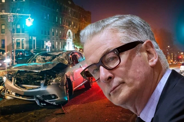 ALEK BOLDVIN IMAO SAOBRAĆAJKU! Slupao ženin auto s bratom, poznato njihovo stanje! (FOTO)