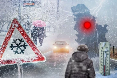 OPASNA POJAVA STIŽE NOĆAS! Evo kada tačno kod nas stižu OBILNE PADAVINE I GDE, pratite iz sata u sat - sneg i u subotu (RADARSKI SNIMCI)