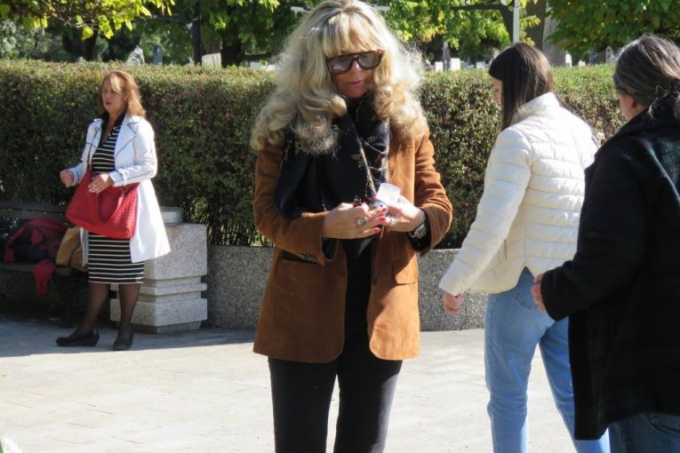 Verica Dravić, bratanica Milene Dravić