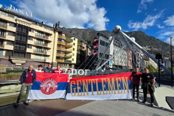 SPORTISSIMO U ANDORI: Pogledajte podršku koju "orlovi" imaju na zapadu Evrope - TO SU PRAVI NAVIJAČI! (VIDEO)