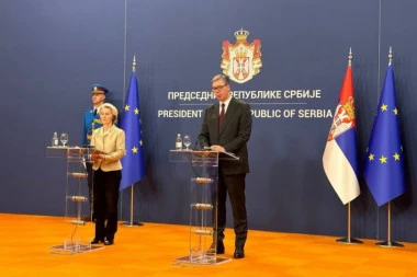 PREDAO SAM URSULI FON DER LAJEN PISMO DA BUDEMO IZUZETI OD CARINA ZA ČELIK! Vučić o detaljima razgovora sa predsednicom Evropske komisije!