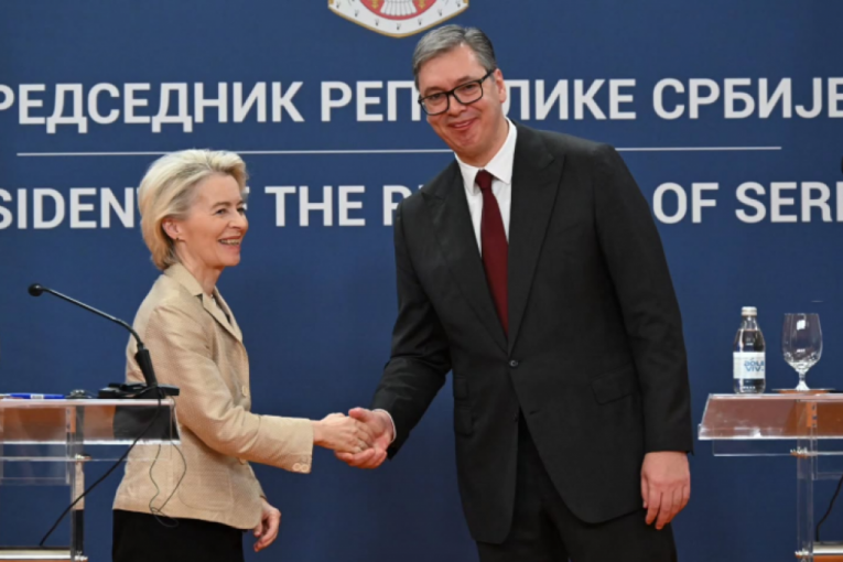 "ZA SRBIJU JE ČLANSTVO U EU STRATEŠKO OPREDELJENJE I PRIORITET!" Vučić se oglasio nakon sastanka sa fon der Lajen!