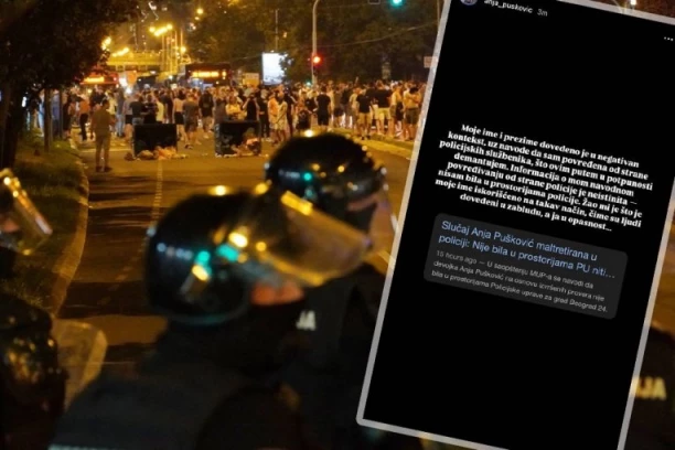 STUDENTKINJA DEMANTOVALA DA JU JE POVREDILA POLICIJA! Istina isplivala na videlo, razmontirana blokaderska fabrika laži - oglasio se i ministar Dačić! (VIDEO)