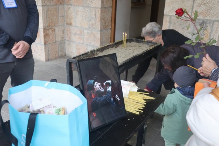 Vladimir Blažev Pančo, sahrana