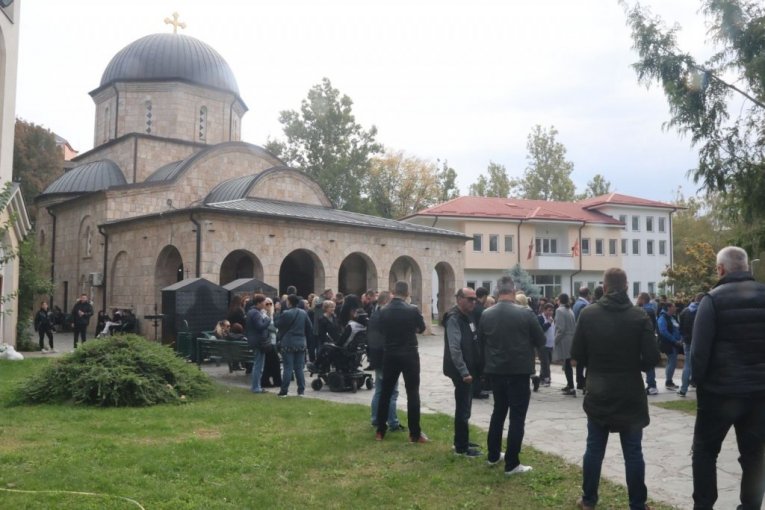 Vladimir Blažev Pančo, sahrana