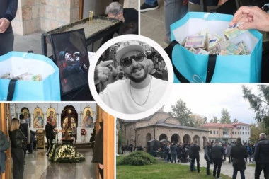 UZNEMIRUJUĆI PRIZOR NA SAHRANI POKOJNOG PANČA IZ DNK, PORODICA SE RASTAJE SA ŽIVOTOM: Žena i sin jecaju na sav glas! (VIDEO)