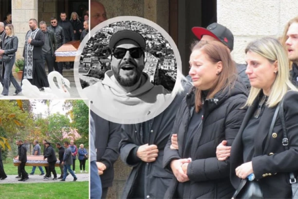 IZNET KOVČEG PANČA IZ "DNK", UDOVICI SE SLOŠILO NA SAHRANI! Stravični jecaji odzvanjali ispred crkve, najbliži je pridržavali! (VIDEO)