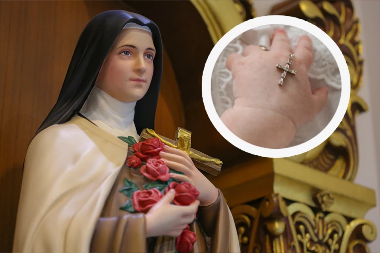 FOTOGRAFIJA NOVOROĐENČETA KOJA JE OSVOJILA INTERNET: Beba obučena kao Sveta Tereza ganula srca miliona širom sveta