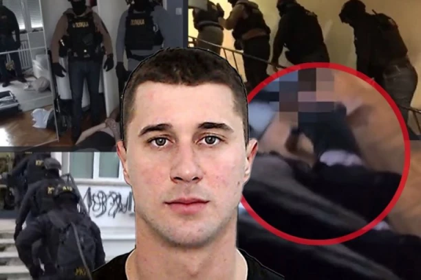 DRUGI OSUMNJIČENI PLANIRAO BEKSTVO?! Pogledajte snimak privođenja zbog ubistva Filipa Ivanovića: Policija upala u stan dok je pakovao kofer! (VIDEO)