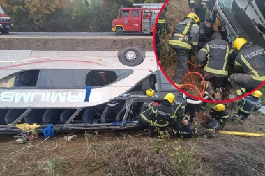 "KOLEGA MU JE REKAO DA ISPUSTI VENTIL, A ONDA SMO SLETELI!" Putnik iz autobusa otkrio šta se dešavalo nekoliko minuta pre nesreće kod Sremske Mitrovice!
