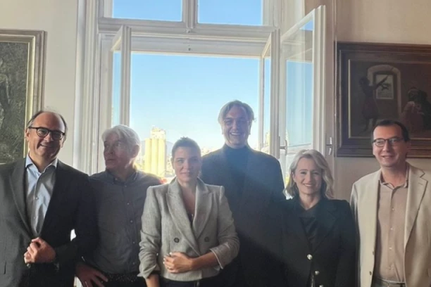 ČADEŽ SA DIREKTORIMA LUKA RIJEKA I KOPER: Zajedno pred EU sa projektom nove železnice do Jadrana!