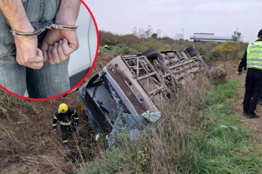 PRIVEDEN VOZAČ! Sumnja se da je on izazvao nesreću kod Sremske Mitrovice! DVOJE MRTVIH I VIŠE OD 80 POVREĐENIH! (FOTO)