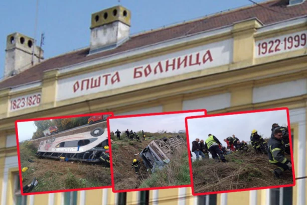 POTRESNE SCENE ISPRED OPŠTE BOLNICE U SREMSKOJ MITROVICI! 12 osoba u teškom stanju: Pristižu članovi porodica i kolege! (FOTO)