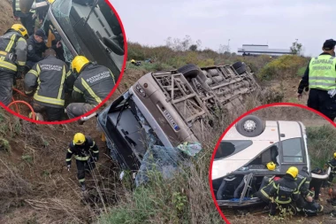 VOZAČU AUTOBUSA (70) ODREĐEN PRITVOR! Saslušan nakon nesreće kod Sremske Mitrovice!