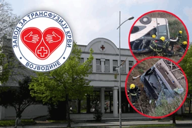 "POZIVAMO SVE HUMANE LJUDE DA SE ODAZOVU!" Oglasio se Zavod za transfuziju krvi povodom teške nesreće kod Sremske Mitrovice!