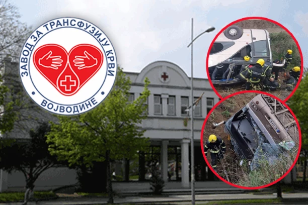 "POZIVAMO SVE HUMANE LJUDE DA SE ODAZOVU!" Oglasio se Zavod za transfuziju krvi povodom teške nesreće kod Sremske Mitrovice!