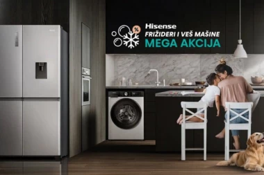 HISENSE MEGA AKCIJA: Frižideri i mašine za pranje veša!