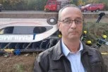 "NE KRIVIMO NIKOGA ZA NESREĆU, POLICIJA RADI SVOJ POSAO!" Zamenik generalnog direktora firme čiji su radnici bili u prevrnutom autobusu: Zadesila nas je velika tragedija! (VIDEO)