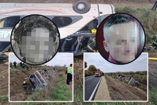 "DOLE GLAVE, DOLE GLAVE"! Radnik iz autobusa koji se prevrnuo opisao strašne detalje nesreće kod Sremske Mitrovice: "Pali smo na kolege, razbijali smo staklo da se spasimo"!