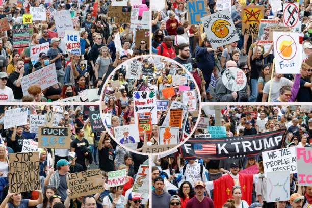 MILIONI NA ULICAMA PROTIV TRAMPA! Neverovatne slike iz Amerike! NEĆE KRALJA! (FOTO, VIDEO)