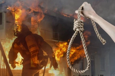 UŽAS KOD KIKINDE! Vatrogasci došli da gase požar, pa zatekli OBEŠENO TELO U DVORIŠTU!