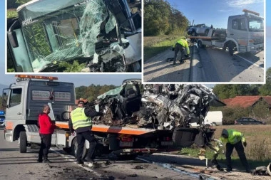 EVO U KAKVOM JE STANJU VOZAČ AUTOBUSA! Oglasila se bolnica nakon nesreće kod Čačka!