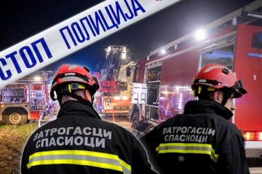 VELIKI POŽAR U KOSTOLCU! Vatra buknula u hotelu - GOSTI EVAKUISANI! (VIDEO)