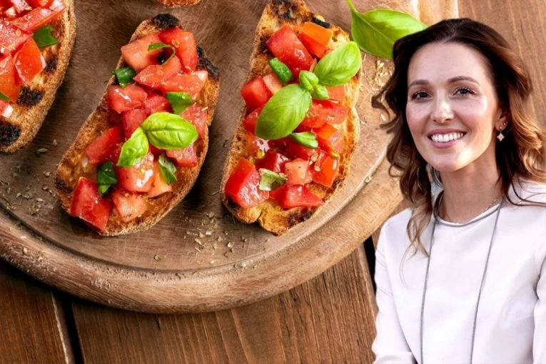 JELENA ĐOKOVIĆ pravi najbolje zdrave bruskete bez HLEBA, a Novak ih jede u jednom dahu - ne znate koliko su ukusni!