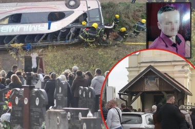 "ZAŠTO SI MI GA, BOŽE, TAKO UZEO!" Sahranjen Vidoje, žrtva nesreće kod Sremske Mitrovice! Neutešna porodica ga ispratila na večni počinak! (FOTO)