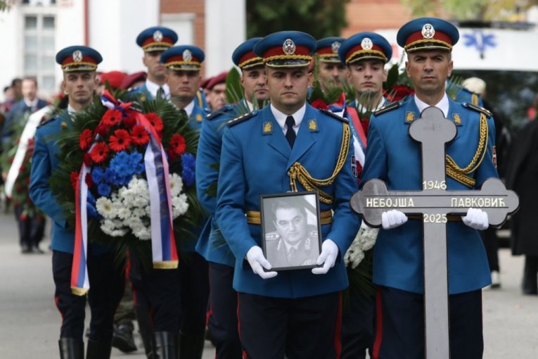 Sahrana generala Nebojše Pavkovića