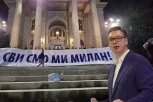 OVO SU PORUKE KOJE SU ODJKENULE SINOĆ U BEOGRADU! Predsednik Vučić dao jedno snažno obećanje!