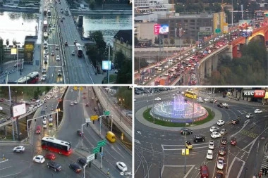 POPODNEVNI KOLAPS U BEOGRADU! Sudari zaustavili saobraćaj: EVO gde su najveće GUŽVE! (FOTO)
