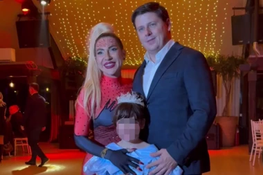 MALA LEA OSVOJILA SRCE SVIH GOSTIJU: Jovanina ćerka ukrala šou - pozdravila se s ocem, pa skočila u Draganov zagrljaj! (VIDEO)