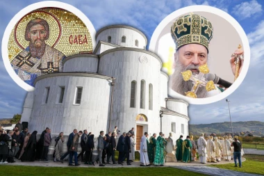 JUBILEJ KOJI JE DIGAO SRBIJU NA NOGE: Patrijarh Porfirije osveštao hram u Deževi, rodnom mestu Svetog Save (FOTO)
