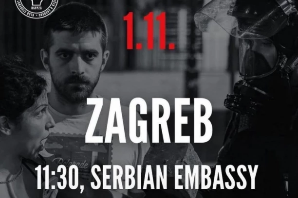 SADA JE JASNO KO STOJI IZA POKUŠAJA RUŠENJA SRBIJE! Protesti "podrške" blokaderima i u Zagrebu (FOTO)