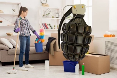 ŽENA ČISTILA KUĆU, PA PRONAŠLA 13 RUČNIH BOMBI! Odmah pozvala policiju