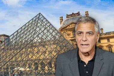 TREBALO BI OPLJAČKATI LUVR! Džordž Kluni šokirao sve, Francuzi moraju da podignu bezbednost na najviši nivo!