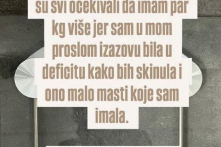 Katarina Lazić smršala