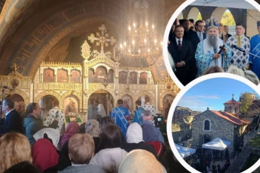 KOLONE VERNIKA NA KALEMEGDANU! Patrijarh služi liturgiju povodom velikog praznika - SVETE PETKE! (FOTO, VIDEO)