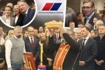 KAO ŠTO BOG NALAŽE! Vučević i Mali dočekali goste: Lomio se slavski kolač, Vučić uveličao proslavu - SNS SLAVI SVETU PETKU! (FOTO, VIDEO)